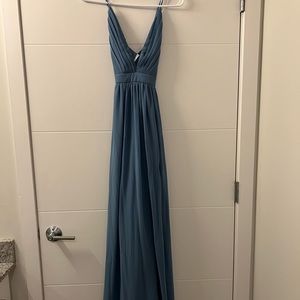 Floor length dress